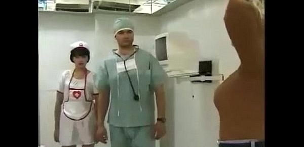  Russian Doctor Spank a bad Nurse